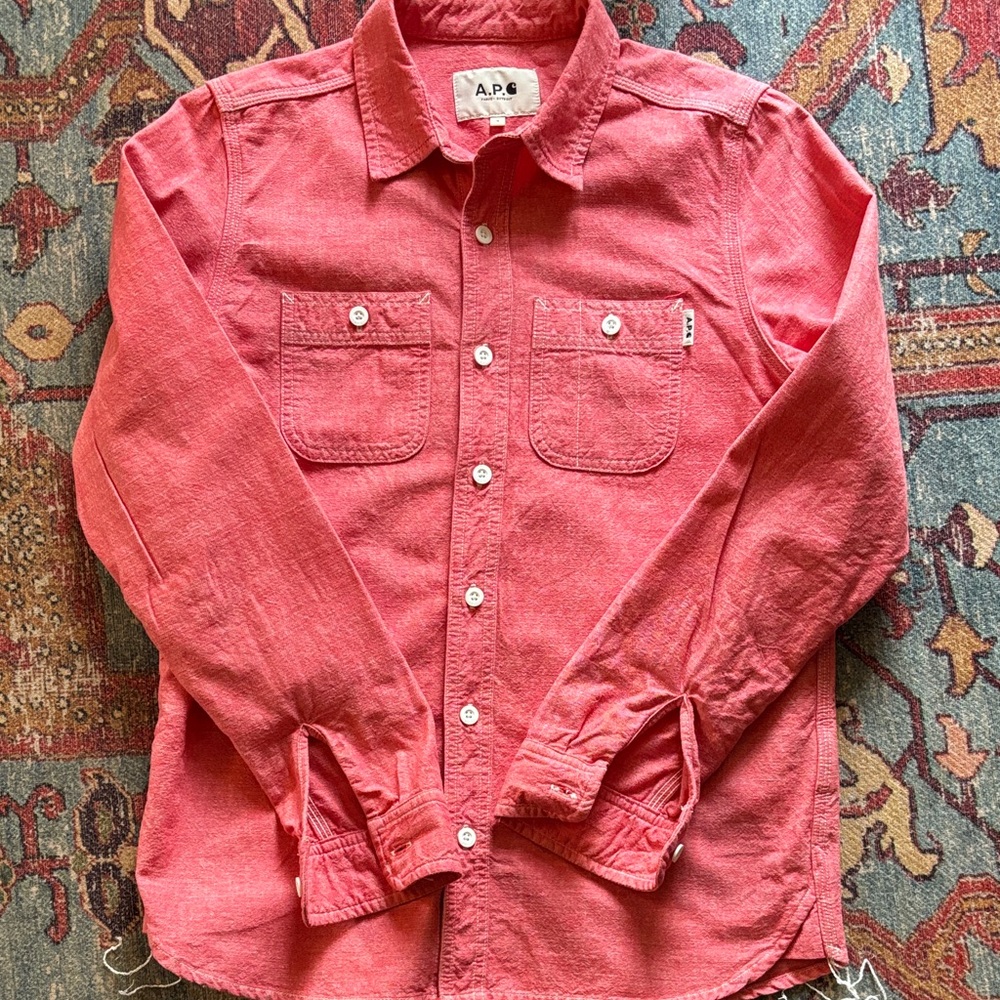 A.P.C. Coral Shirt